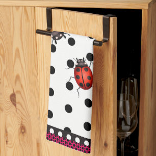 Lucky Ladybug Spots Kökshandduk