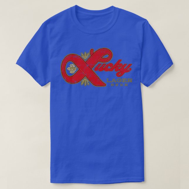 Lucky Lager T Shirt (Design framsida)