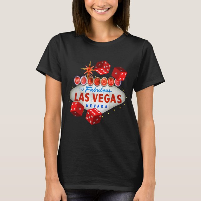 Lucky Las Vegas T Shirt (Framsida)