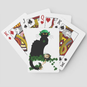 Lucky Le Chatta Noir St. Patrick's Day Kortlek