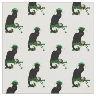 Lucky Le Chatta Noir St. Patrick's Day Tyg