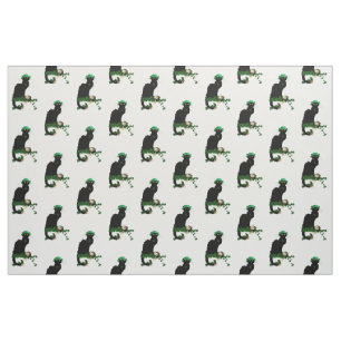 Lucky Le Chatta Noir St. Patrick's Day Tyg