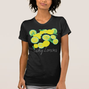 Lucky Lemons Ekologiska Vibrationer Funky Top T-Sh T Shirt