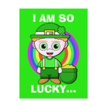 Lucky Leprechaun Anpassningsbar Saint patrick's da