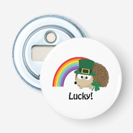 Lucky Leprechaun Hedgehog Flasköppnare