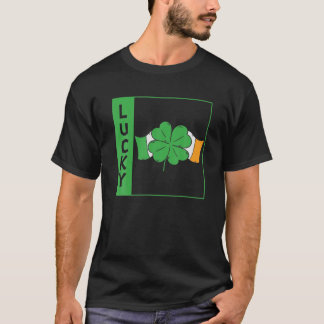 Lucky Leprechaun Irish Klöver St patrick's day Sha T Shirt