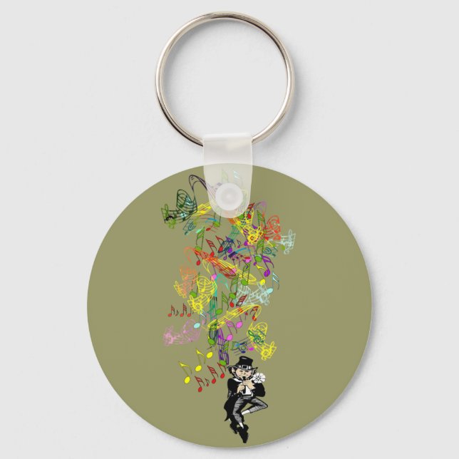 Lucky Leprechaun Nyckelring (Framsida)