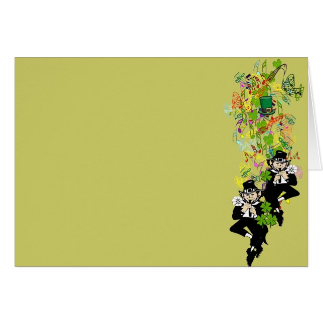 Lucky Leprechaun OBS Kort (Framsidan Horizontal)