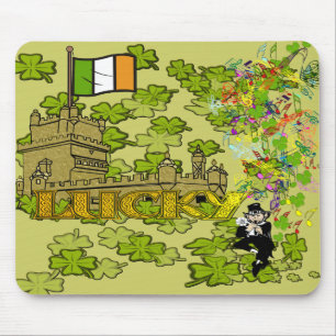 Lucky Leprechaun och Hans Irish Castle Musmatta