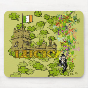 Lucky Leprechaun och Hans Irish Castle Musmatta