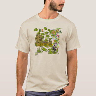 Lucky Leprechaun och Hans Irish Castle Tee