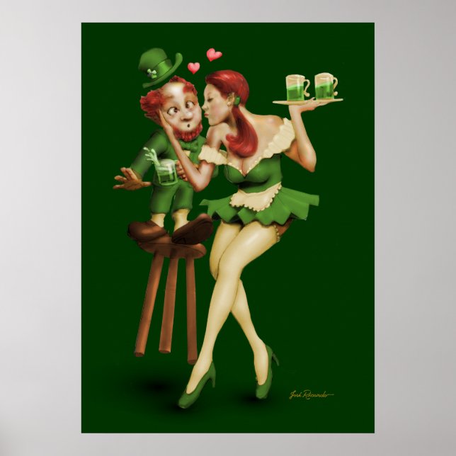 Lucky Leprechaun Poster (Framsidan)