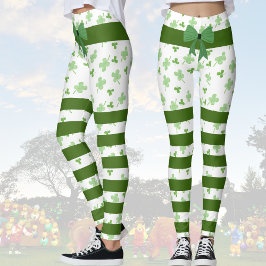 Lucky Leprechaun Socks St. Patrick's Day Leggings