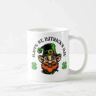 Lucky Leprechaun St. Patrick's Day Kaffemugg