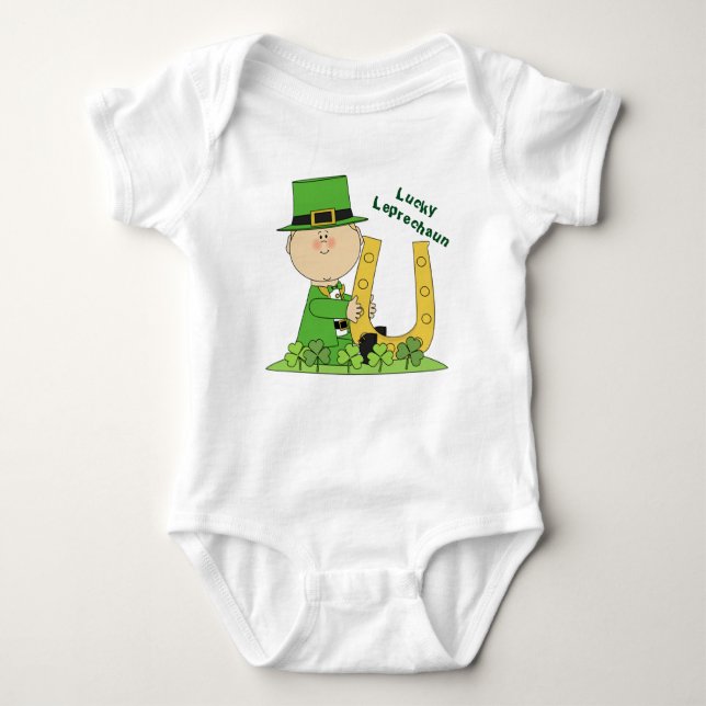 Lucky Leprechaun T Shirt (Framsida)