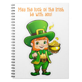 Lucky Leprechaun's Treasure Anteckningsbok