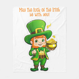 Lucky Leprechaun's Treasure Fleecefilt