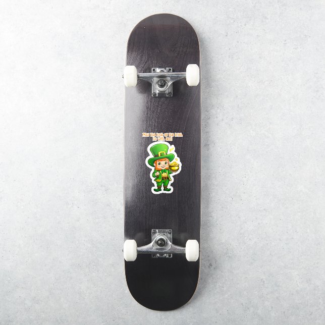 Lucky Leprechaun's Treasure Klistermärken (Skateboard)