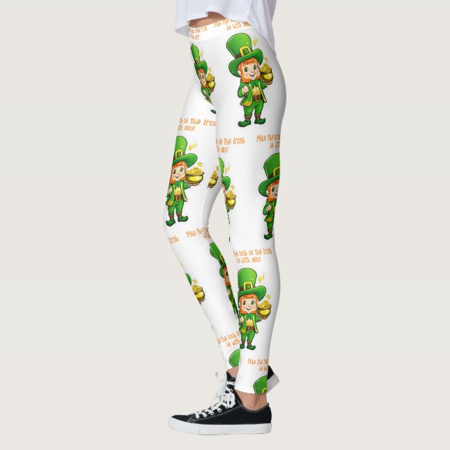 Lucky Leprechaun's Treasure Leggings (Vänster)