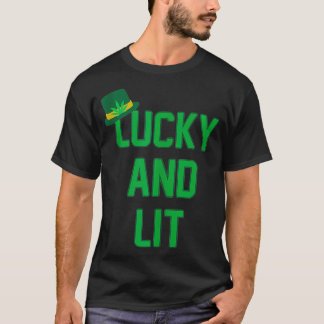 Lucky Lit Saint Pattys Day T Shirt