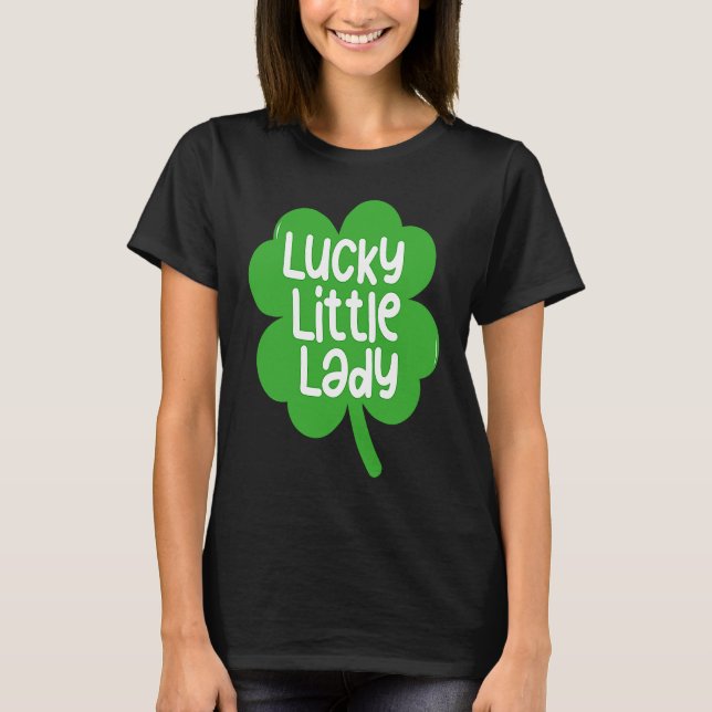 Lucky Little Lady T Shirt (Framsida)