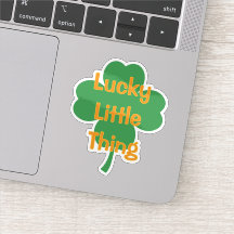 Lucky Little Thing 4-Leaf Clover St Patrick's Day