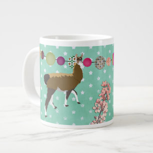 Lucky Llama Stars Mugg Jumbo Mugg