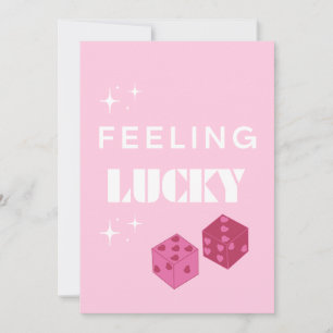 Lucky, Lucky Girl, Luckiest Girl, Preppy Julkort