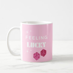 Lucky, Lucky Girl, Luckiest Girl, Preppy Kaffemugg