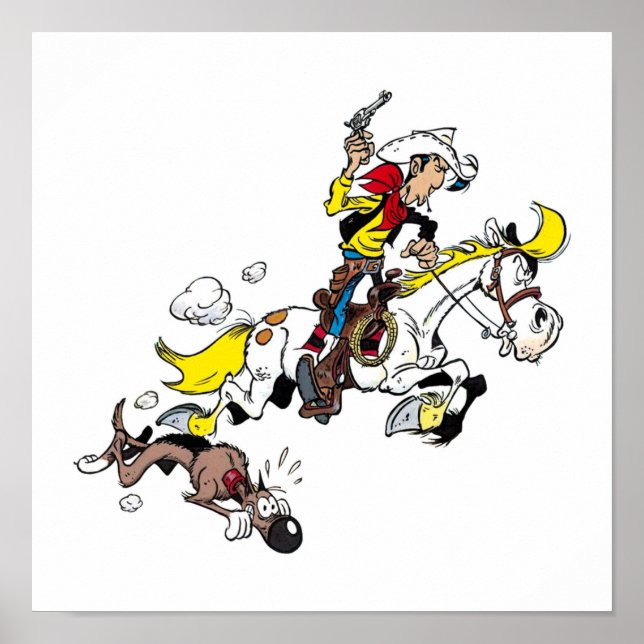 Lucky Luke Poster (Framsidan)
