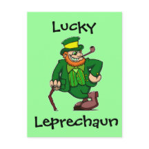 Lucky Lycklig Irish Leprechaun