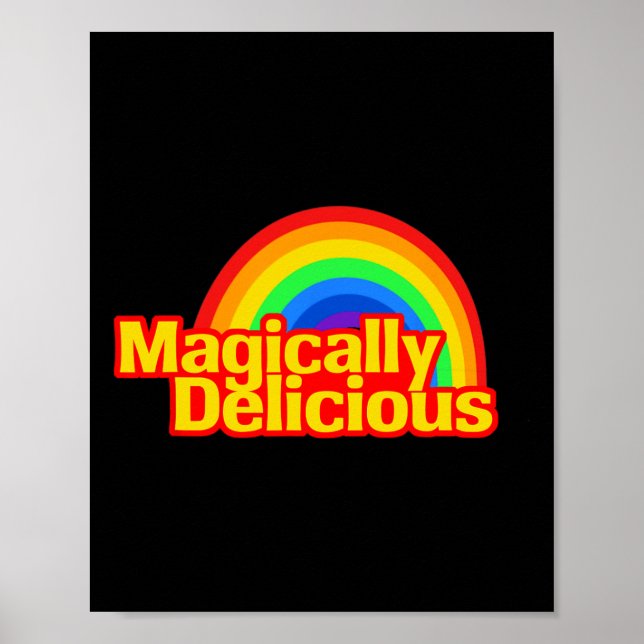 Lucky Magiskt Goda St. Patricks Day Regnbåge Poster (Framsidan)