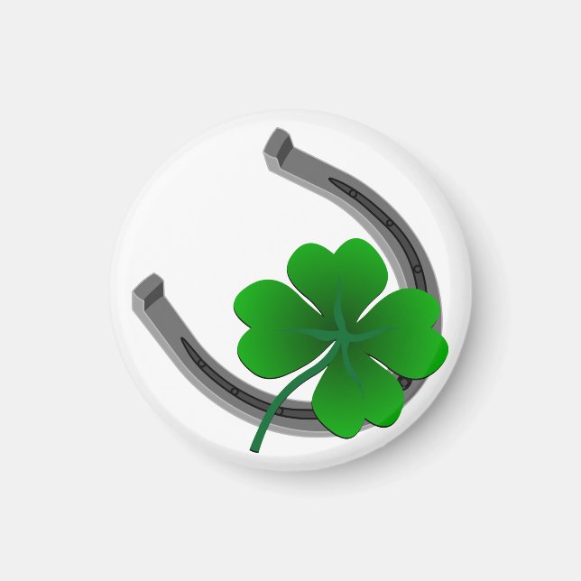 Lucky Magnets Lucky St. Patrick's Gifts Decor Magnet (Framsidan)