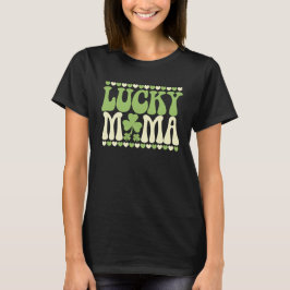 Lucky Mamma Shamrock St.Patrick's Day T Shirt