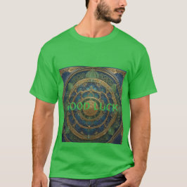 Lucky Mandala Fortune Design Lycka till T Shirt