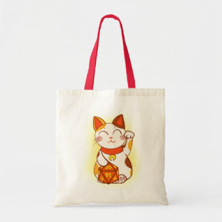 Lucky Maneki Neko D20 Calico Cat Tygkasse
