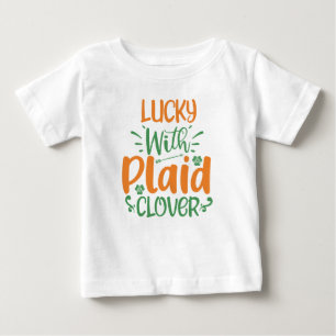 Lucky med Play Klöver? St Patrick T-Shirt Kids