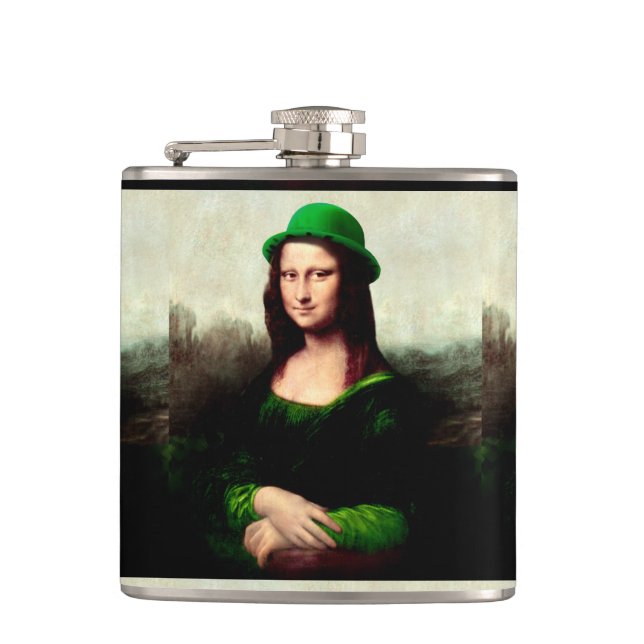 Lucky Mona Lisa St. Patrick's Day Fickplunta (Framsidan)