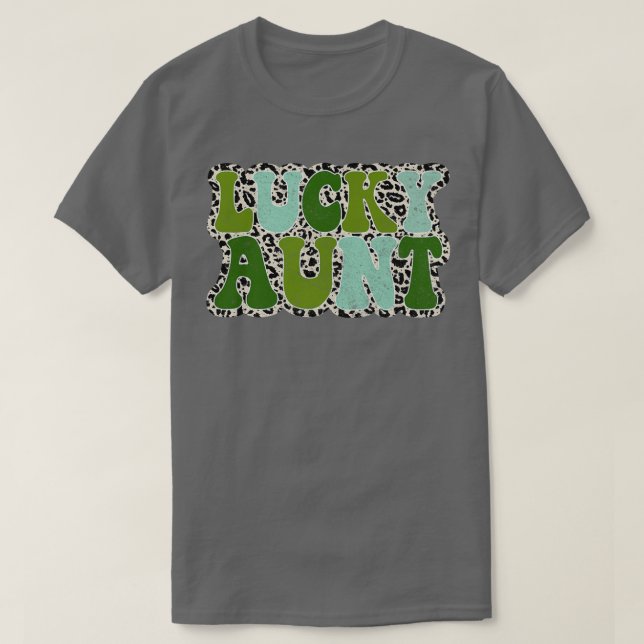 Lucky Moster St patrick's day Funny Moster Irish S T Shirt (Design framsida)