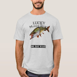 Lucky Muskie Shirt Tvättar inte T Shirt