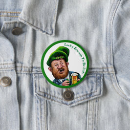 Lucky nog att vara irländare - St patrick's day-kn Knapp