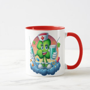 Lucky Nurse Grönt Shamrock Mugg