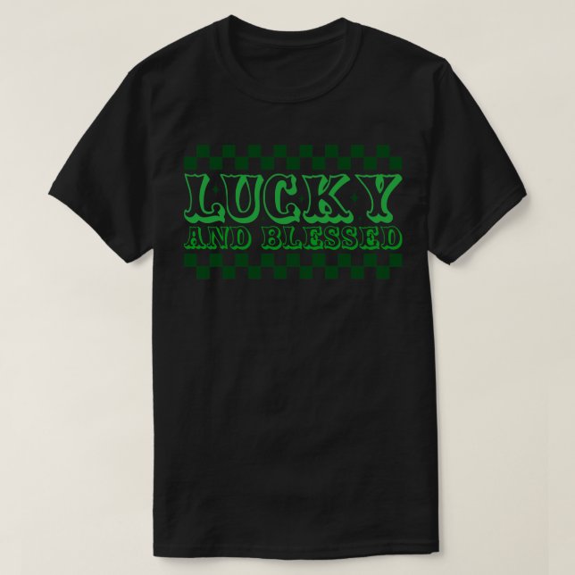 Lucky och Blad 3 T Shirt (Design framsida)