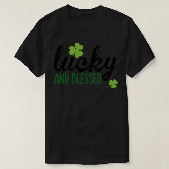 Lucky och Bled T Shirt (Design framsida)