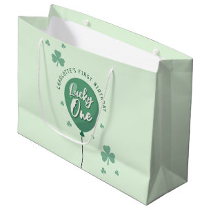 Lucky One 1-årsdag St Patricks Day Klöver