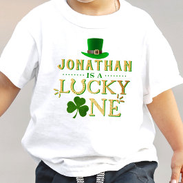 Lucky One 1st Birthday T Shirt