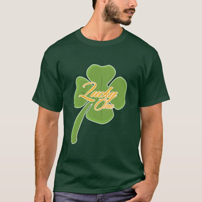 Lucky One (2) T Shirt (Framsida)