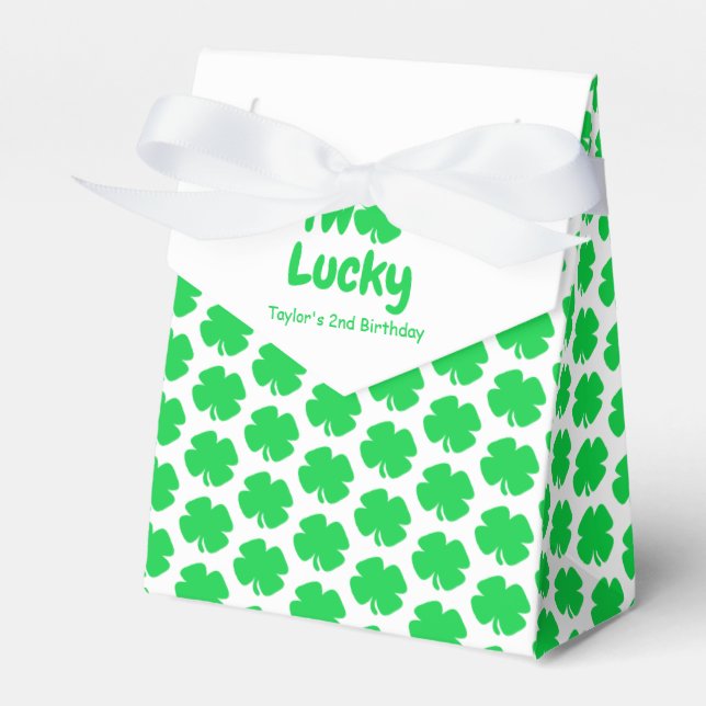 Lucky One 2nd Birthday Presentaskar (Framsidan Sidan)