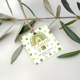 Lucky One Birthday Thank You Tags Gåvor Etiketter