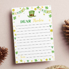 Lucky One Capsule Note Message Card Tack Kort